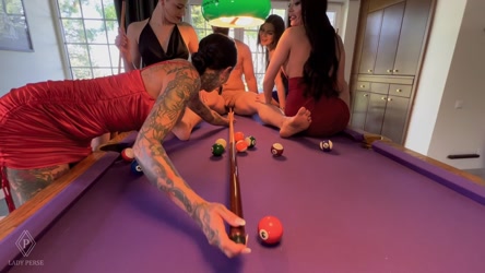 Evil Woman/Evil Woman - Lady Perse - Mean and hard ballbusting with pool balls.mp4