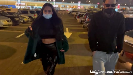 Evil Woman/Evil Woman - Public Strapon Fucking In Popular Furniture Store.mp4