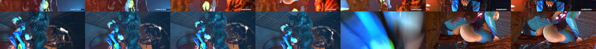 Samus vs Baron Of Hell screencaps